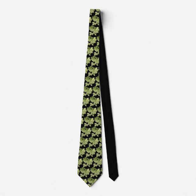 Bier Hops Design Necktie Krawatte (Vorderseite)