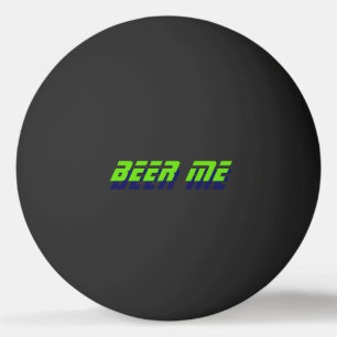 BIER ICH BÄLLE DES KLINGELN-PONG TISCHTENNISBALL
