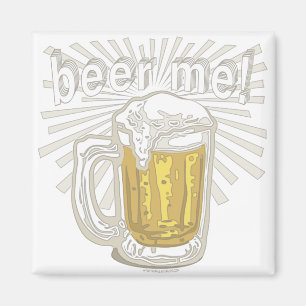 Bier ich Bier ich trinkend durch Mudge Magnet