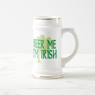 Bier ich bin ich Iren Stein Bierglas