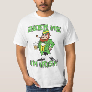 Bier ich, bin ich irisches Shirt