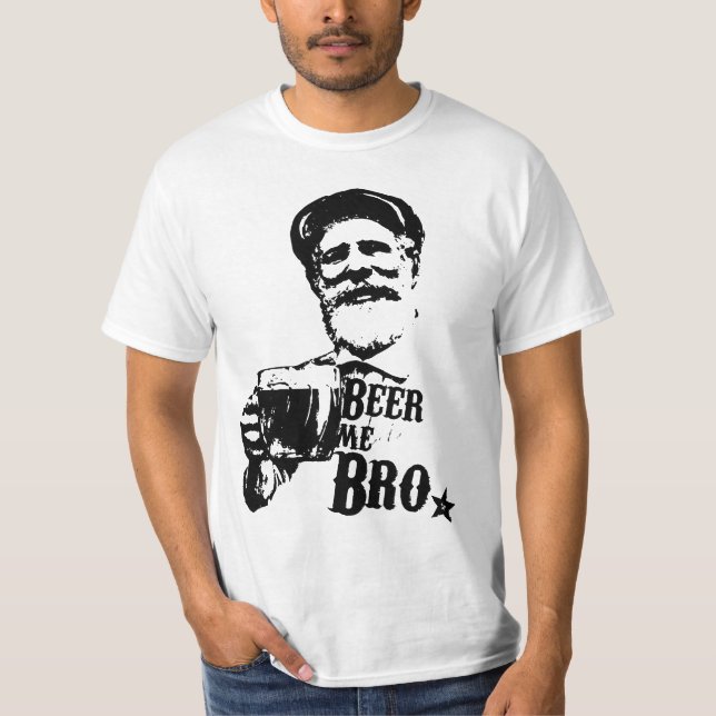 Bier ich Bro. T-Shirt (Vorderseite)