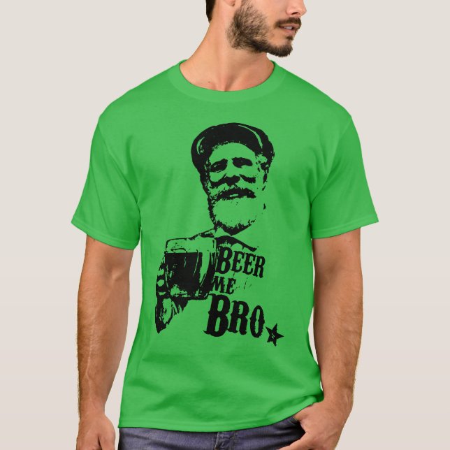 Bier ich Bro T-Shirt (Vorderseite)