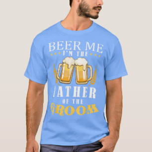 Bier ich Vater der Groom Drinking Team Hochzeit T-Shirt