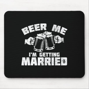 Bier - Ich werde heiraten Groom Trauzeugen Funn Mousepad