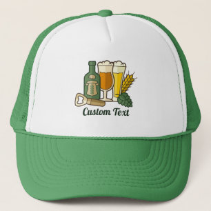 Bier Icons Trucker Hat Truckerkappe