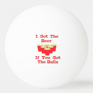 Bier in Balls Ping Pong Ball für Beer Pong Tischtennisball