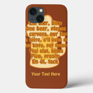 BIER in Sprachen, iPad-Fall Case-Mate iPhone Hülle