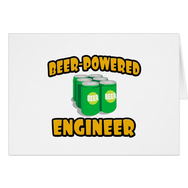 Bier-Ingenieur (Vorderseite (Horizontal))