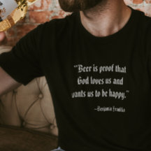 Bier ist der Beweis für Gott Lieben Us Beer