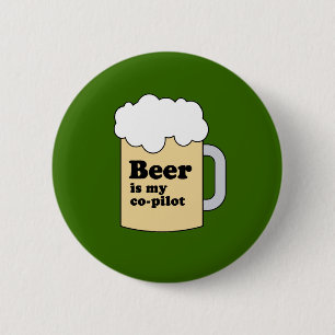 BIER IST MEIN KOPILOT BUTTON