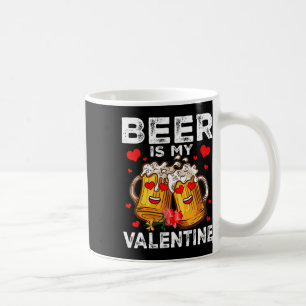 Bier ist mein Valentinglas von Bier-glücklichen Va Kaffeetasse