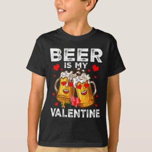 Bier ist mein Valentinglas von Bier-glücklichen Va T-Shirt