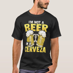 Bier Joke Design für einen Biermacher und Cerveza T-Shirt