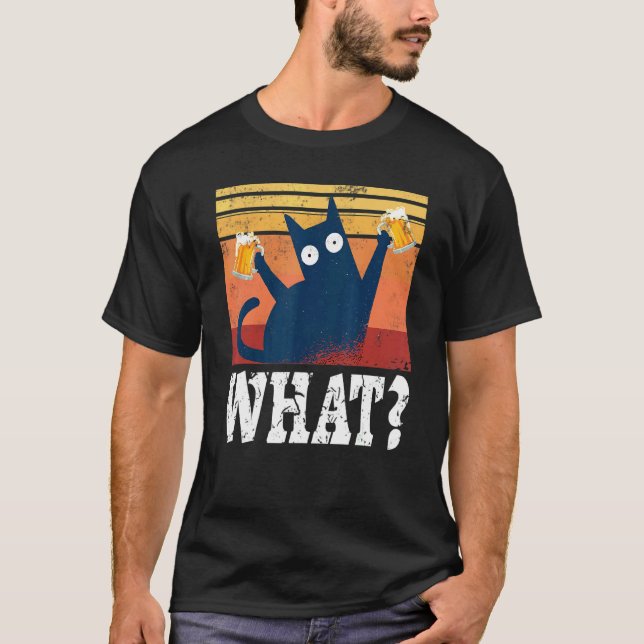 Bier Katze Was  Katze Tops Sommer Kleider Pyjamas  (Vorderseite)