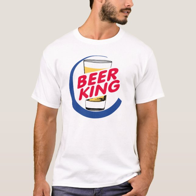 Bier-König-T - Shirt (Vorderseite)