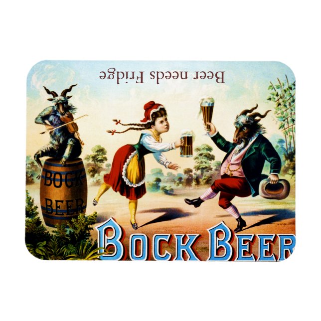 Bier-Kühlschrankmagnet Magnet (Horizontal)