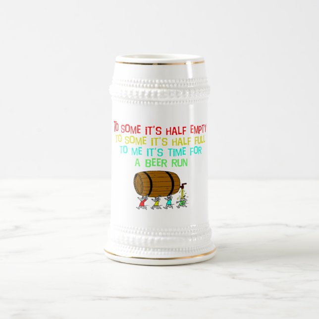 Bier-LaufSpaß Bierglas (Mittel)