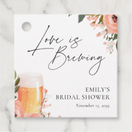 Bier Liebe Braut Brautparty Geschenkanhänger