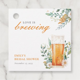 Bier Liebe Braut Brautparty Geschenkanhänger