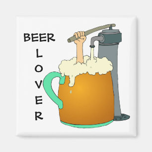 Bier-Liebhaber-Magnet Magnet