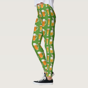 Bier-Liter-Tassestein-Iren-St Patrick Tag Legging Leggings