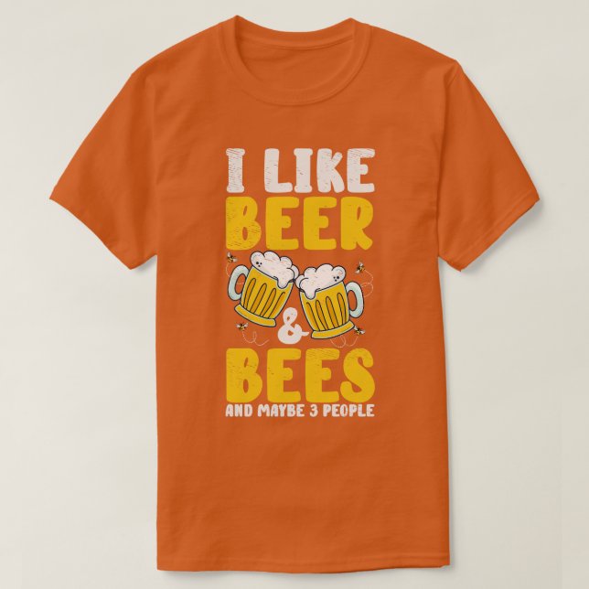 Bier Lover Bies Drinks Bier Pub Party T-Shirt (Design vorne)