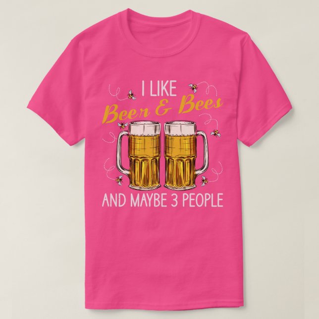 Bier Lover Bies Drinks Bier Pub Party T-Shirt (Design vorne)