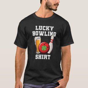 Bier - Lucky Bowling - Alley - Player - Weekend - T-Shirt