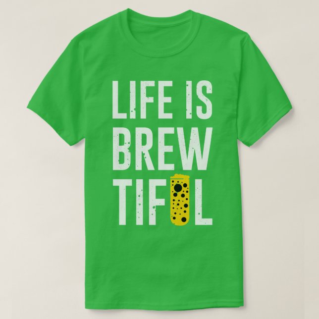 Bier Lustige Sprüche Beer Lover Party Geschenk T-Shirt (Design vorne)