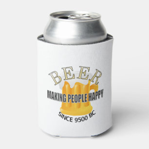 Bier macht Menschen glücklich Dosenkühler