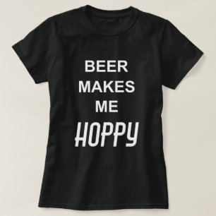 BIER MACHT MICH GLÜCKLICH Damen T-Shirt