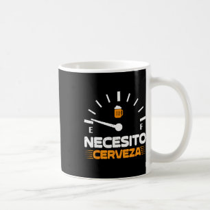 Bier Mexikos Party Men Necesito Cerveza Cinco De m Kaffeetasse
