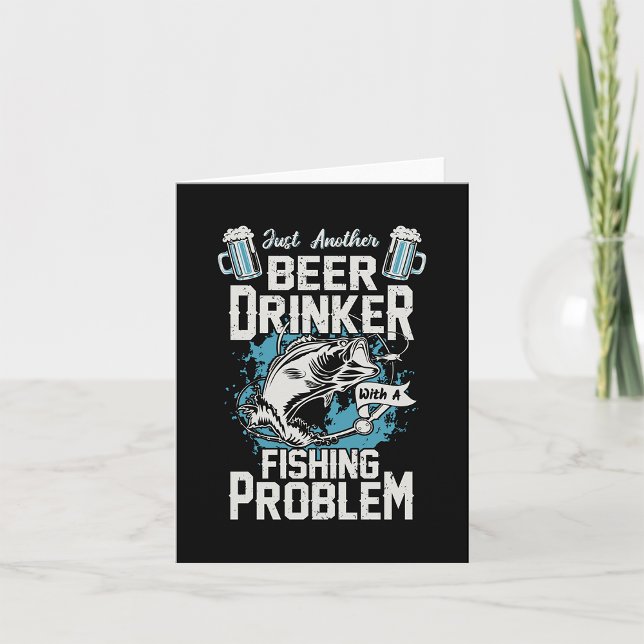 Bier mit einem Fischereiproblem Karte (Von Creator hochgeladen)