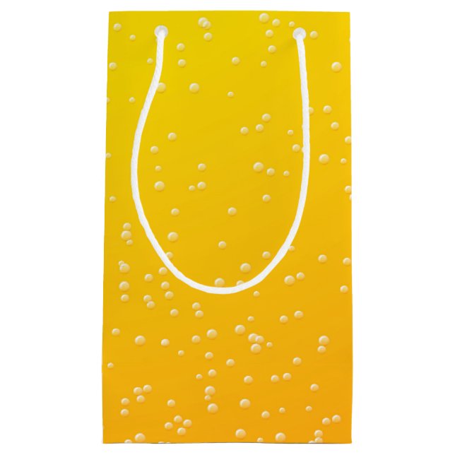 Bier mit Tiny Bubbles Kleine Geschenktüte