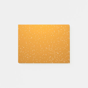 Bier mit winzigen Blasen Hintergrundkunst Post-it Klebezettel