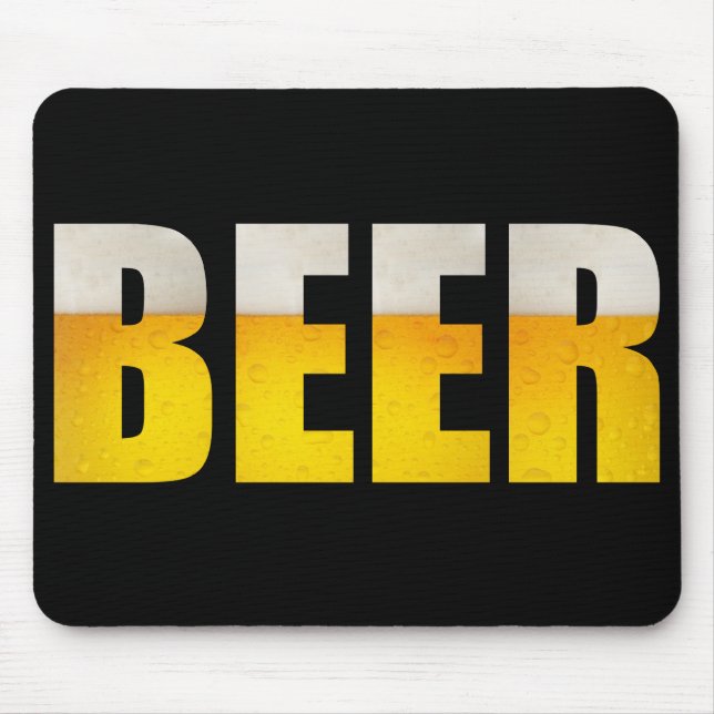 Bier Mousepad (Vorne)