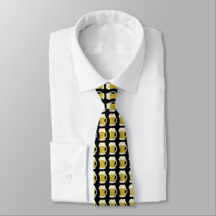 Bier-Muster Krawatte