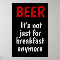 Bier - Nicht nur zum Frühstück.