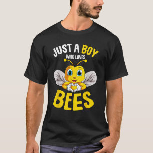 Bier nur ein Junge, der Bienen Lieben Jungen Kinde T-Shirt