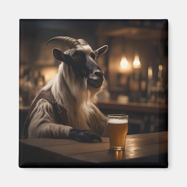Bier Oclock Goat, Magnet (Vorne)