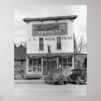 Bier Palace Tavern, 1940. Vintages Foto