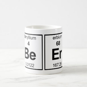 Bier-Periodensystem Kaffeetasse