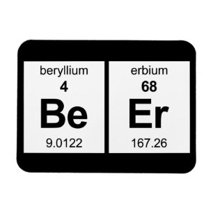 Bier-Periodensystem Magnet
