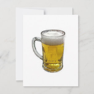 Bier Personalisierte Einladung - Bier Einladungen