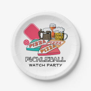 Bier Pizza PICKLEBALL WATCH PARTY Pappteller