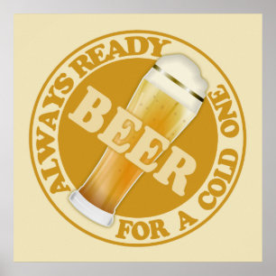 BIER-Plakat Poster