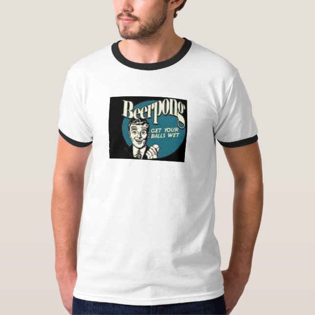 Bier pong 2010, Bier pong T-Shirt (Vorderseite)