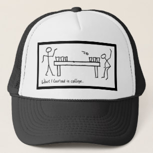 Bier Pong Hut Truckerkappe