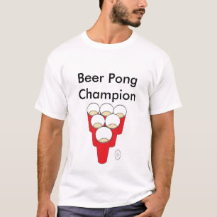 Bier Pong Meister T-Shirt